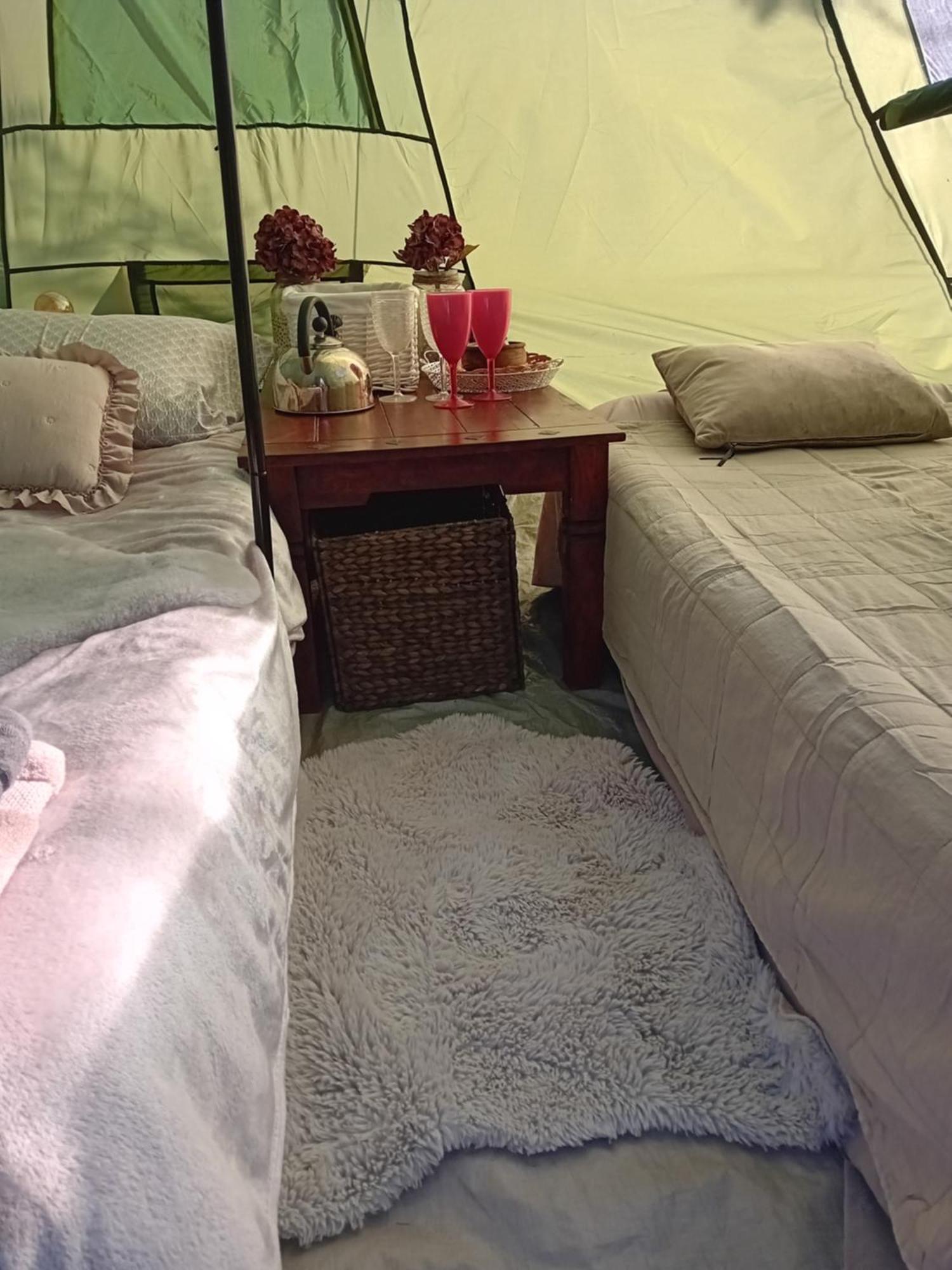 Indian Tent Tipi In Shared Lot And Shared Bathroom Mrse エクステリア 写真